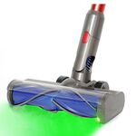 Per aspirapolvere Dyson V7 / V8 / V10 / V11 / V15 Spazzola anti-impigliamento a trasmissione diretta con luce verde