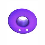 Parte della scheda del deflettore anteriore per asciugacapelli Dyson HD01 / HD02 / HD03 / HD04 / HD07 / HD08 parti di riparazione (viola)