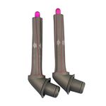 1 paio di adattatori a gomito rotanti da 30 mm per asciugacapelli Dyson e set di arricciacapelli