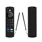 Custodia protettiva in silicone per telecomando vocale Amazon ALEXA di terza generazione (nero)