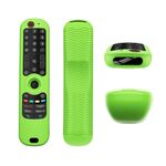 Custodia protettiva anticaduta in silicone per telecomando LG AN-MR21 / 22 / 23 / 24 (GC/N/GA) (verde luminoso)