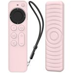 Custodia protettiva in silicone per telecomando Apple TV Siri 2/3 AhaStyle PT167 (rosa)