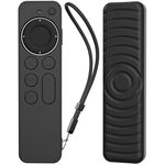 Custodia protettiva in silicone per telecomando Apple TV Siri 2/3 AhaStyle PT167 (nero)