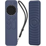 Custodia protettiva in silicone per telecomando Apple TV Siri 2/3 AhaStyle PT167 (blu)