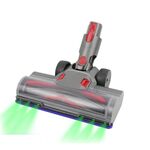 Per aspirapolvere Dyson V7/V8/V10/V11, spazzola per tappeti motorizzata ad alta coppia con 6 LED verdi