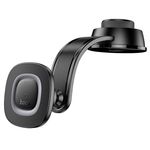 Supporto magnetico per telefono con ricarica wireless per console centrale auto hoco HW31 (nero grigio)