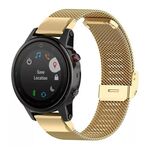 Cinturino per orologio con fibbia in metallo Milanese xDfind per Garmin Fenix ​​8/7/6/5 da 22 mm (oro)