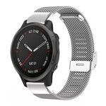 Cinturino per orologio con fibbia in metallo Milanese xDfind per Garmin Fenix ​​8/7S/6S/5S da 20 mm (argento)
