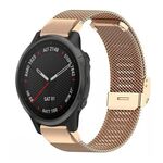 Cinturino per orologio con fibbia in metallo milanese xDfind per Garmin Fenix ​​8/7S/6S/5S da 20 mm (oro rosa)