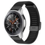 Cinturino per orologio con fibbia in metallo milanese xDfind per Samsung Galaxy Watch 7 / FE / 6 / 5 / 4 (nero)