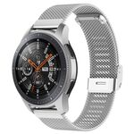 Cinturino per orologio con fibbia in metallo milanese xDfind per Samsung Galaxy Watch 7 / FE / 6 / 5 / 4 (argento)