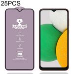 Per Samsung Galaxy A04 Core 25 pezzi Pellicola in vetro temperato ad arco largo in alluminio 9H 0,4 mm