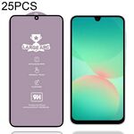 Per Samsung Galaxy A26 5G 25 pezzi Pellicola in vetro temperato ad arco largo in alluminio 9H 0,4 mm