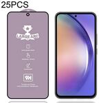 Per Samsung Galaxy A54 5G 25 pezzi Pellicola in vetro temperato ad arco largo in alluminio 9H 0,4 mm