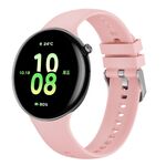 Cinturino traspirante in silicone per Honor Watch Fit (rosa)
