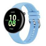 Cinturino traspirante in silicone per Honor Watch Fit (blu nuvola)