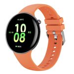 Cinturino in silicone traspirante per Honor Watch Fit (arancione)