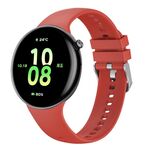 Cinturino traspirante in silicone per Honor Watch Fit (rosso)