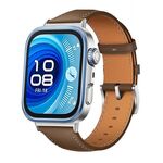 Cinturino in pelle per Huawei Watch Fit 4 / Fit 4 Pro / Fit 3 (marrone)
