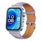 Cinturino in pelle per Huawei Watch Fit 4 / Fit 4 Pro / Fit 3 (viola)