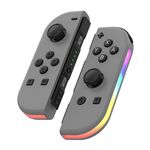 Joystick sinistro e destro da gioco JOY-02 con luci RGB e sensazione al tatto, gamepad Bluetooth per Switch / Switch OLED / Switch Pro / Switch Lite / Switch Joycon