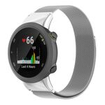 Cinturino per orologio in metallo milanese xDfind per Garmin Forerunner 45 / 45S / Swim 2 (argento)