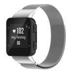 Cinturino per orologio in metallo milanese xDfind per Garmin Forerunner 35/30 (argento)