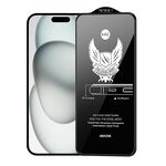 Per iPhone 16/15 WK WTP-012 KinKong Pellicola in vetro temperato curvo 9H 4D per la privacy da 0,25 mm