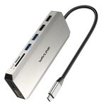 Wavlink UMD302 Type-C a Multiport Dual 4K HDMI HUB Triple Monitor 12-in-1 Docking station per laptop