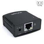 WAVLINK NU72P11 Server di stampa di rete da 100 Mbps Adattatore di alimentazione per stampante di rete USB 2.0 (spina UE)