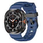 Cinturino sportivo in silicone per Samsung Galaxy Watch Ultra 47mm Wild Trail (blu)