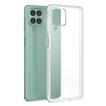 Per Samsung Galaxy M53 Custodia protettiva per il telefono TPU + PC a quattro angoli (traslucido)