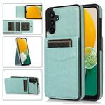 Per Samsung Galaxy A13 4G Solid Color PC + Custodia protettiva TPU con slot per supporto e schede (verde)