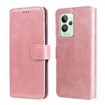 Per Oppo Realme GT2 Pro Classic Texture Flip Leather Case (rosa)