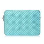 Borsa per fodera per laptop Diamond Texture, dimensione: 14-15,4 pollici (verde menta)