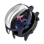 Custodia per orologio in TPU a copertura totale per Amazfit GTR 3 / GTR 3 Pro (galvanica Midnight Black)