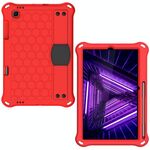 Per Lenovo X306 / X606 / K10 Honeycomb Eva + PC Shock Aound Tablet Case con cinturino (rosso + nero)