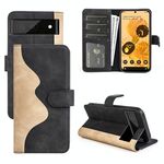 Per Google Pixel 7 Pro Stitching Orizzontal Flip Leather Case (nero)