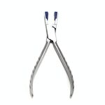 Pinza per strumenti di riparazione degli occhiali pinze per cuscinetti del naso Pinza Temple, Modello: YG-1016