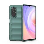 Per Huawei Nova 9 SE/Honor 50 SE Magic Shield TPU + Flanella Case di telefono (Greeno scuro)