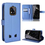 Per Oukitel WP18 Diamond Texture Leather Telefono (blu)