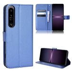 Per Sony Xperia 1 IV Diamond Texture In pelle Custodia (blu)