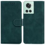 Per una pelle di pelle 10r / asso di OnePlus Sent Feline Flip Pull -Pelle (verde)