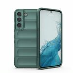 Per Samsung Galaxy M23 5G Magic Shield TPU + Flanel Phone Case (verde scuro)