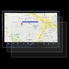 2 PCS Pellicola protettiva per navigatore per auto Pellicola in vetro temperato per Tesla 15.6