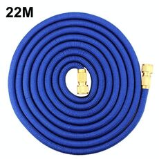Tubo d'acqua del giardino domestico 3x Telescopic TPE Auto Lavaggio Pipa dell'acqua, stile: placcatura di rame 22m
