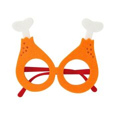 3 pezzi Happy Birthday Tema OCCHI PROPRIE DELL'OCCOLAZIONE POSSIBILE, Forma: Gamba di pollo