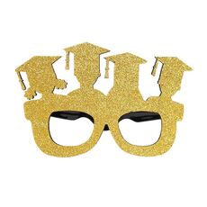 3 PCS Stagione di laurea Photo Props School Party Glasses divertenti, Forma: E Modello