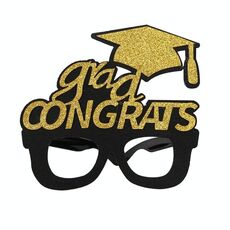 3 PCS Stagione di laurea Photo Props School Party Glasses divertenti, Forma: H Modello