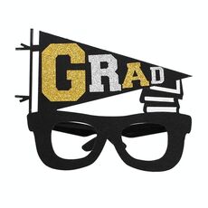 3 PCS Graduation Season Photo Props School Party Funny Glasses, Shape: M Model
